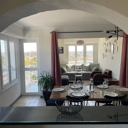 Spacieux T4 Confort, Vue Sur Bordeaux Apartment Merignac (Gironde)